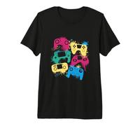 Abstract Control Devices Digital Entertainment Art Camiseta Premium