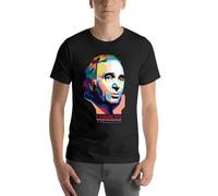 Abstract-Geometric-Charles-Aznavour-in-WPAP-T-Shirt Black XL