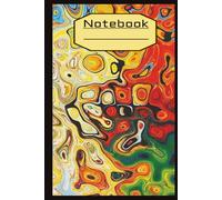 Abstract Geometric Composition Notebook: 110 Page Lined Journal for School, Notes & Writing | 6 x 9 Inch Modern Minimalist Design