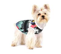 Abstract Geometry Art1 - Ropa para mascotas para perros y gatos pequeños, pijama de algodón suave para perros, traje de gato, para chihuahuas, ropa de perro salchicha, ropa de cachorro, talla L