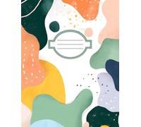 Abstract Grid Notebook for Notes, Writing and Ideas: Modern Colorful Geometric Journal with 110 Graph Paper Pages | Large 8.5 x 11 Notebook for School, Work, and Daily Use