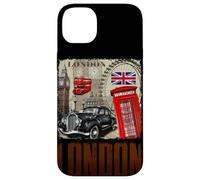 Abstract London England Skyline Illustration Graphic Design Carcasa para iPhone 14 Plus