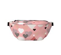 Abstract Love Chart Riñoneras versátiles, Deportiva y Unisex, una opción Uso Diario y de Viaje