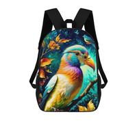 Abstract Maintain Bird, Elegant, Fantasy, Intricate, Very Attractive, Beautiful, Hyperreal Mochilas Impresas En 3D Para Niños 17inch Mochilas De Moda Informales Para El Día A Día, Bolsas De Viaje, Moc