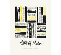 Abstract Modern Decorative Coffee Table Book: Aesthetic & Minimalist Monochrome Display Book for Shelves & Consoles