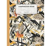 Abstract Momentum Notebook for Students | College Ruled Composition Journal | Modern Scribble Pattern Cover | Creative Writing Gift: A Lined ... Thinking, Visual Rhythm, and Everyday Ideas