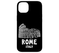 Abstract Rome Italy Colosseum Illustration Graphic Design Carcasa para iPhone 14 Plus