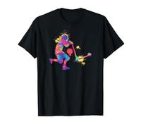 Abstract Scooter I Rainbow Color Scooter Camiseta