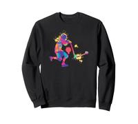 Abstract Scooter I Rainbow Color Scooter Sudadera