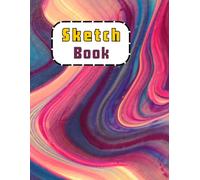 Abstract Sketch Book - Premium Blank Drawing Notebook (8.5×11, 100 Pages): Perfect for drawing, sketching, doodling & creative ideas