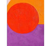 Abstract Sunset Notebook: Creative Journal with Bold Artistic Design, 110 Lined Pages, Soft Matte Cover. Perfect for Journal, Brainstorming, Notetaking and Dreaming