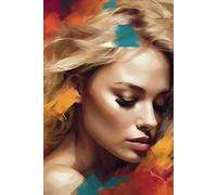 Abstract Vibes Notebook 25 for Women and Girls: Modern Artistic Journal. Vibrant Colors and Organic Shapes. Perfect for Creativity and Gift Giving. Trendy and Inspirational Design.