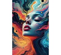 Abstract Vibes Notebook 3 for Women and Girls: Modern Artistic Journal with Vibrant Colors and Organic Shapes. Perfect for Creativity and Gift Giving. Trendy and Inspirational Design.