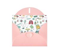 Abstraction Biology Chemistry4 - Tarjetas de felicitación individuales con sobres, tarjetas de felicitación pensando en ti, tarjetas de aliento