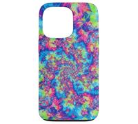 Abstracto Arco Iris Caso Pintura Remolino Trippy Arte Carcasa para iPhone 13 Pro