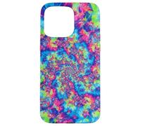 Abstracto Arco Iris Caso Pintura Remolino Trippy Arte Carcasa para iPhone 15 Pro MAX