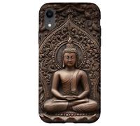 Abstracto Buda En Flor De Loto Espiritual Budismo Budista Carcasa para iPhone XR