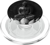 Abstracto Buda En Flor De Loto Espiritual Budismo Budista PopSockets PopGrip para MagSafe