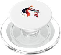 Abstracto Colorido Mujer Arte Pintura Cara Arte Inspiración PopSockets PopGrip para MagSafe