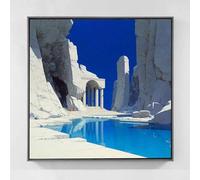 Abstracto Diamond Painting Kit Completo, Diamond Painting Paisaje Pintura Diamante Adultos, Hazlo tú Mismo 5D Cristal Bordado de Punto de Cruz Puzzle pour Decoración Pared Hogar 100x100cm es5-j76