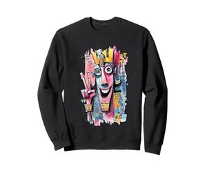 Abstracto Faraón Paz Graffiti Pop Gráfico Retrato Arte Sudadera
