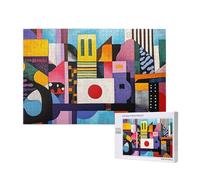 Abstracto Puzzle 1500 Piezas,Grande Rompecabezas Adultos de Madera,Color Puzzles Juegos Divertidos/Relajantes/Desafiantes para Adultos y Principiantes,como Regalo para Amigos y Seres Queridos M-222