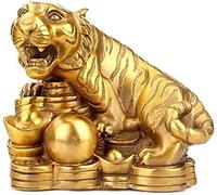 Abstracto Zodiaco Feng Shui Estatua Escultura figurina decoración de la habitación artesanía Regalos de Adornos de latón Puro atraer Riqueza y Buena Suerte la Mejor amortiguación de felicitación de