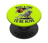 ABSURDISTA Divertido Que Tiempo para Estar Vivo PopSockets PopGrip Adhesivo