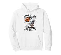 ABSURDISTA Divertido Que Tiempo para Estar Vivo Sudadera con Capucha