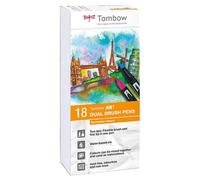 ABT Dual Brush Pen Set rotulador Multicolor 18 pieza(s)