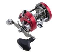 Abu Garcia Ambassadeur - Combo de Surf Fishing, Color Rojo