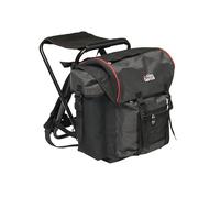 Abu Garcia Basic con Silla Incorporada Mochila de Pesca - Mochila Ligera y Resistente al Agua para Pescadores, Camping y Aventuras al Aire Libre, Disponible