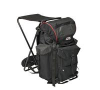 Abu Garcia Basic con Silla Incorporada Mochila de Pesca - Mochila Ligera y Resistente al Agua para Pescadores, Camping y Aventuras al Aire Libre, Disponible