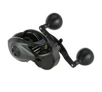 Abu Garcia Beast - Carrete de pesca de perfil bajo | Carrete de pesca de depredador de agua dulce y salada | Arrastre de carbono Power Stack | Cuerpo de aluminio | Relación de engranaje 6.2:1 | 4000 |