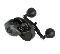 Abu Garcia Beast Low Profile Carrete de lanzado | Carrete de Pesca para Depredadores de Agua Dulce y Salada | Freno Power Stack Carbon | Relación de transmisión 4,8:1 | 4000 | Mano Izquierda