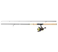 Abu Garcia Cardinal Pro Spinning Combo - Caña y Carrete Ligeros para Pesca en Agua Dulce - Caña de Grafito para Bass, Trucha, Perca, Lucio, Negro/Dorado, 1.83m | 5-25g