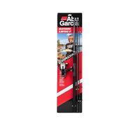 Abu Garcia Cardinal Sea Fishing - Caña de Pesca (3 Piezas, con Carrete de Arrastre Trasero clásico 50), Color Negro