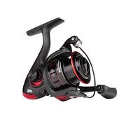 Abu Garcia Cardinal X - Carrete Giratorio Completo, Carrete de Agua Dulce para Pesca de señuelo depredador, Trucha, Perca, Lucio, salmón, Robusto y Ligero, Aluminio Negro y Rojo, Varios tamaños