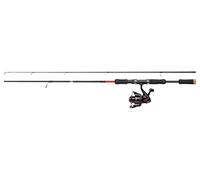 Abu Garcia Cardinal X Fishing Combo, Unisex, Negro/Rojo, 2.13 m |10-30 g