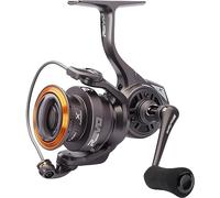 Abu Garcia Carrete giratorio, Carretes giratorios Revo X, Pesca de depredadores, Pescador de agua dulce, Perca, Lucio, Zander, Gris, Relación de transmisión 5.1:1 Robusto y ligero 7+1 Rodamientos 2500
