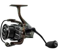 Abu Garcia Carrete Spinning, Spike S Spinning Reels, Pesca depredador, Pescador de Agua Dulce, Perca, Lucio, lucioperca, Negro, 6.2:1 Gear Ratio, Robusto y Ligero, 7+1 Rodamientos, 4000SH