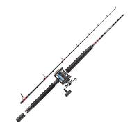 Abu Garcia Combo Muscle - Caña de Pescar (2 Partes) Talla:Muscle Tip MT 702 Swh/GT 345 RH Boat