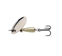 Abu Garcia Droppen Bugga Spinner Lure | Spinner versátil para Perca y Trucha | Recuperación Lenta o rápida | Equipo de Pesca Ultraligero para Agua Dulce | Plata, 5 cm