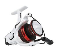 Abu Garcia Max Pro Size 4000 - Carrete de pesca giratorio, carrete de agua dulce de alto rendimiento, marco de carbono simétrico A y rotor, construcción duradera y ligera, arrastre máximo de 20 libras
