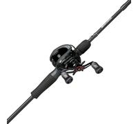 Abu Garcia MAX SX - Combo de Carrete de Cebo y caña de Pescar de Perfil bajo