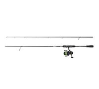 Abu Garcia MAX SX Spinning Combo, Caña y Carrete Pesca Agua Dulce Lucioperca y Zander, Fuerte Ligero y Versátil, Negro, 2.13m Caña Moderadamente Rápida, Carrete Tamaño 2500