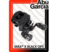 Abu Garcia MAX® X BLACK OPS Low Profile Left carrete casting