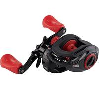 Abu Garcia MAX X - Carrete de Pesca de Perfil bajo, Carrete de fundición Rojo y Negro para Pesca de Depredadores, Lucio, Perca y lucioperca