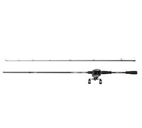 Abu Garcia MAX X Casting Combinación de caña y Carrete | Carrete de Perfil bajo para Agua Dulce | Sistema de 5+1 roientos | Set de Pesca con señuelos para Depredadores | 2000 | 2,13 m | 10-45 g