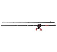 Abu Garcia MAX® X Casting Combo 1.98m 10-40g, Caña de pescar y Carrete Combo Set, Bajo Perfil Baitcast Combos para los pescadores de agua dulce depredador, Para Lucio, Perca, Zander, Negro y Rojo